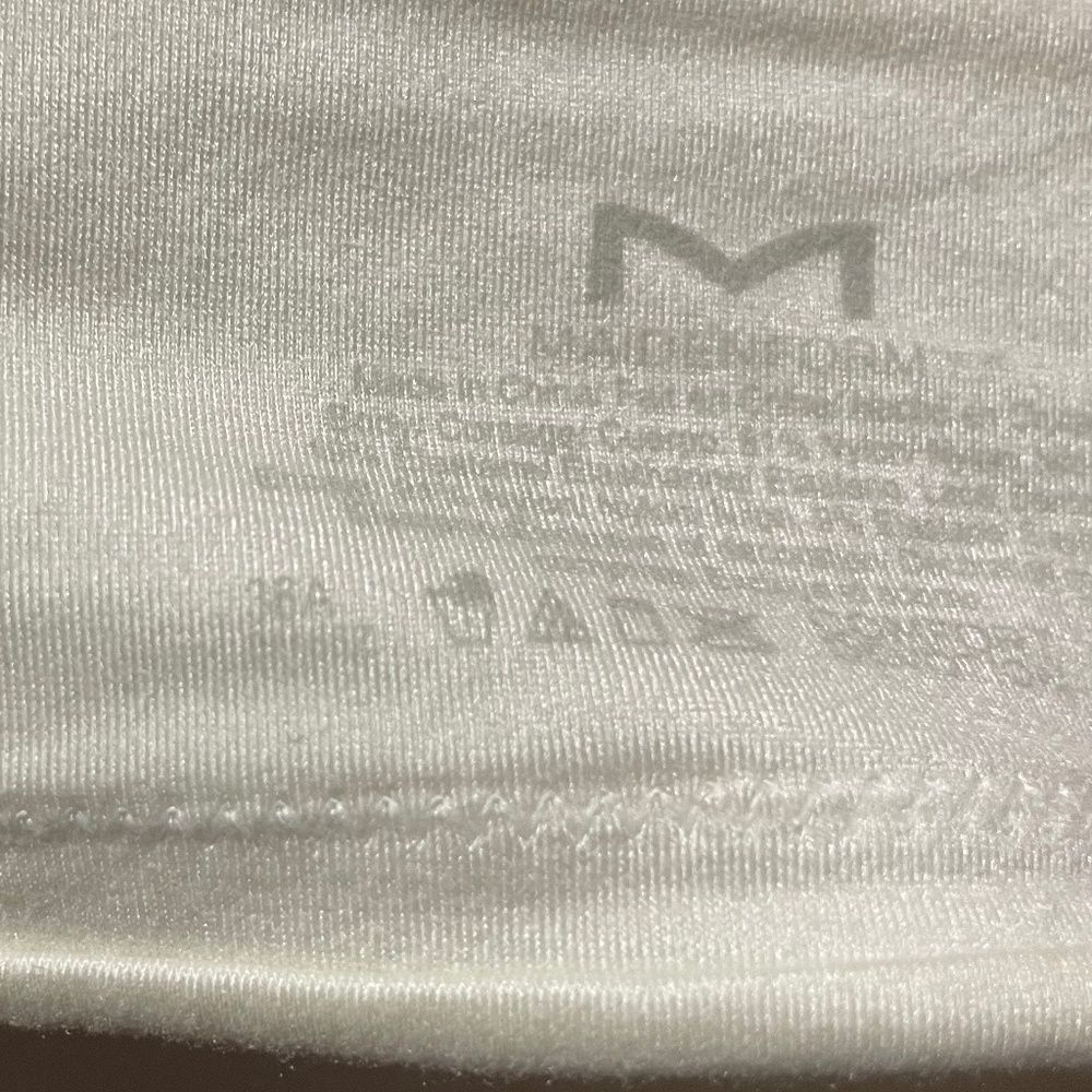 Maidenform Wireless Demi Bra-Cream w/ light pink bow Size 36A - Picture 5 of 6